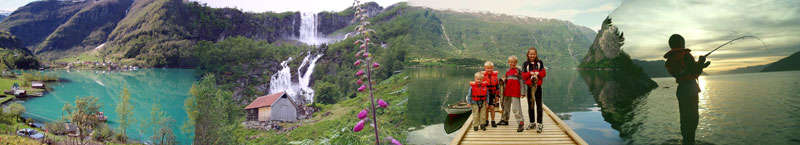 Panoramautsikt over Framfjorden